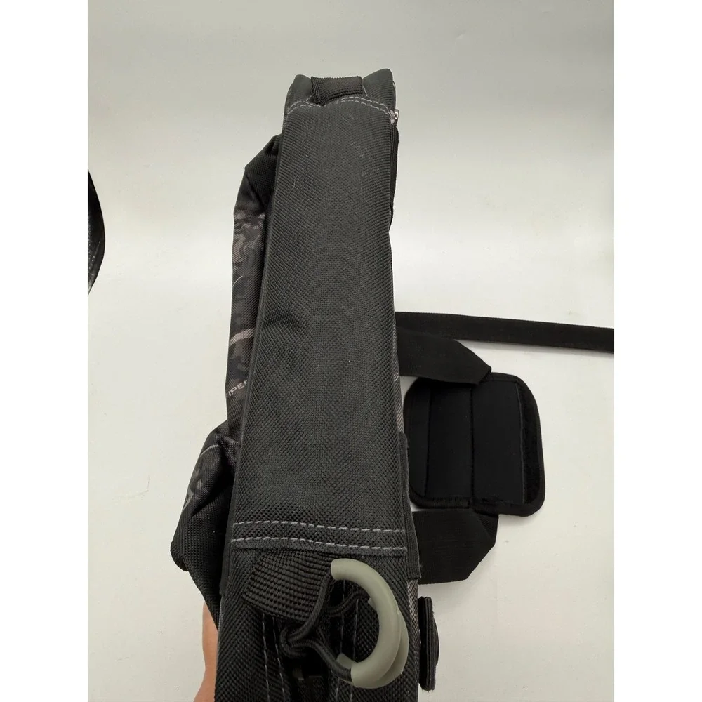 RangeMaxx Tactical Pistol Case Range Bag Black Grey Digital Camo MOLLE Padded